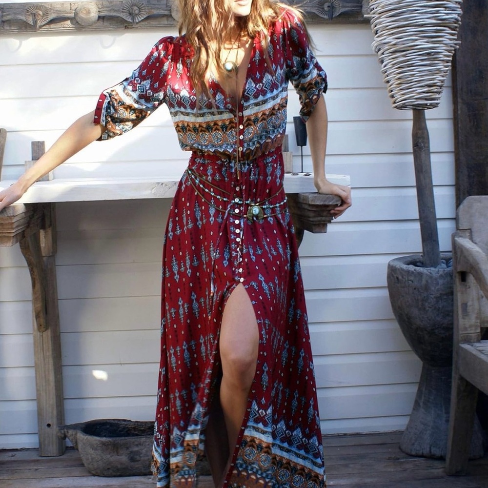Flowy Boho Dress